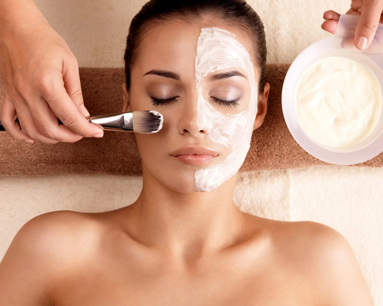Beautiful, relaxing spa facial at Forever Glow Aesthetics & Wellness in Leander, TX