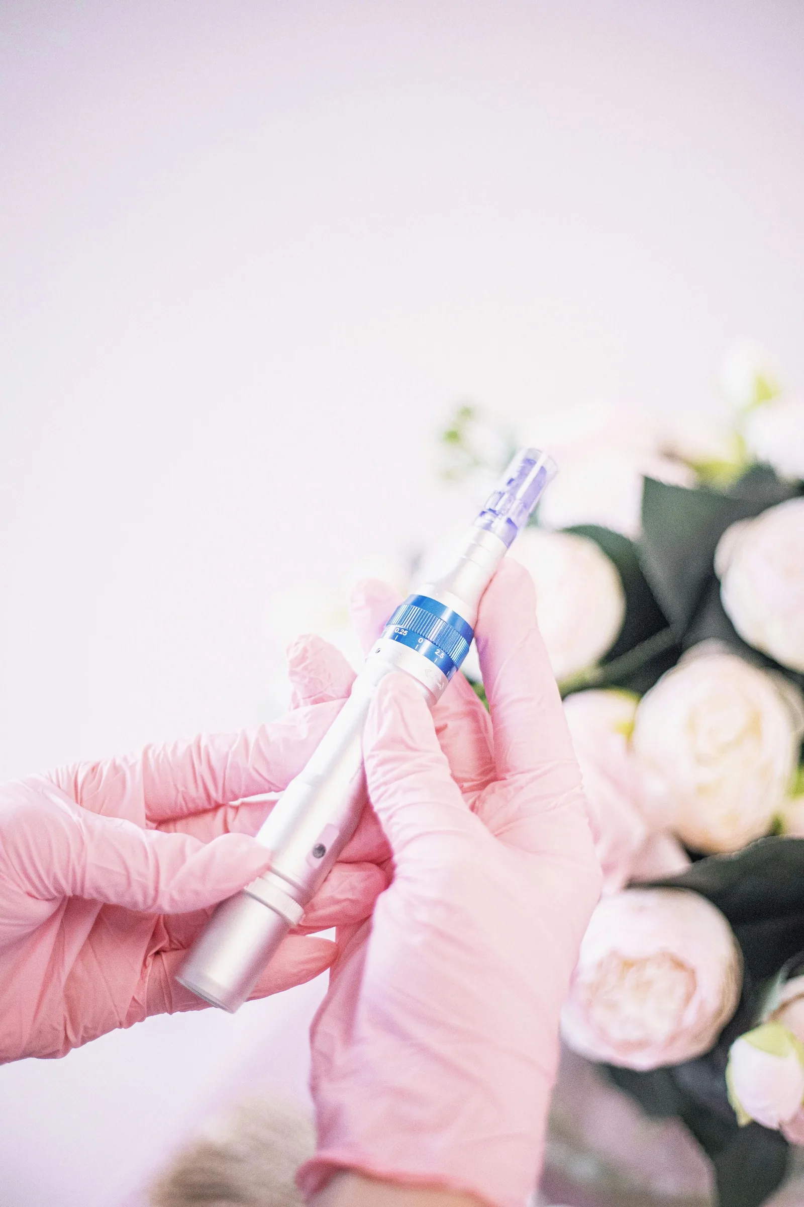 Microneedling skin rejuvenation at Forever Glow Aesthetics & Wellness in Leander, TX